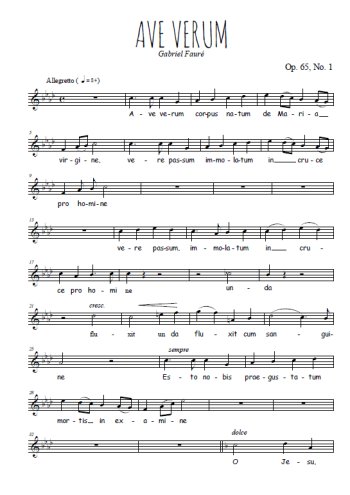 Ave Verum